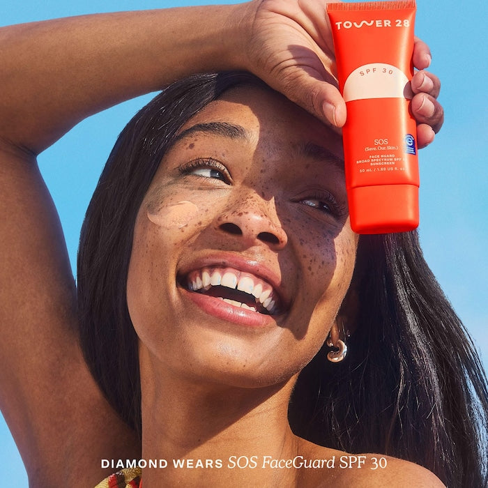 Tower 28 Beauty SOS FaceGuard SPF 30 Mineral Sunscreen (Mini - 20ml)