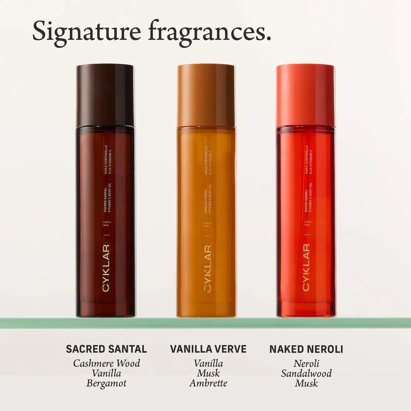 CYKLAR Sacred Santal Vitamin C Body Oil with Ectoin