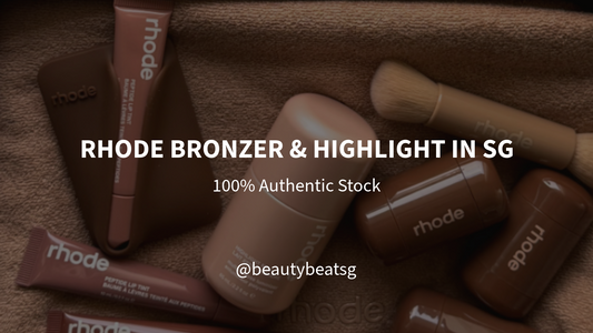 Rhode Summer Collection Pocket Bronze cream sticks and Highlight Milk liquid luminizer available at Beauty Beat SG Singapore
