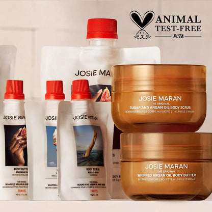 JOSIE MARAN Bohemian Fig - Argan Oil + Sugar Balm Body Scrub