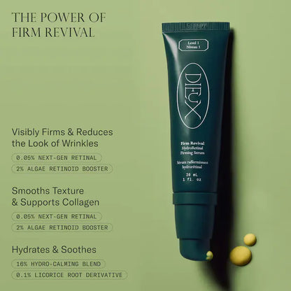 DIEUX Firm Revival HydroRetinal Firming Serum for Fine Lines & Wrinkles