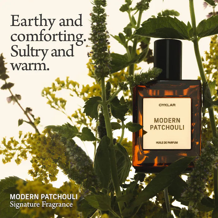 CYKLAR Modern Patchouli Roll-On Perfume Oil with Coconut and Vanilla Absolute