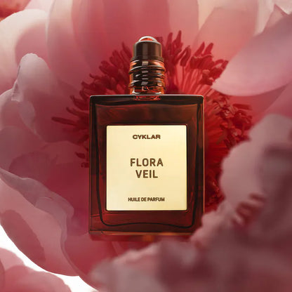 CYKLAR Flora Veil Roll-On Perfume Oil with Skin Musk and Peony