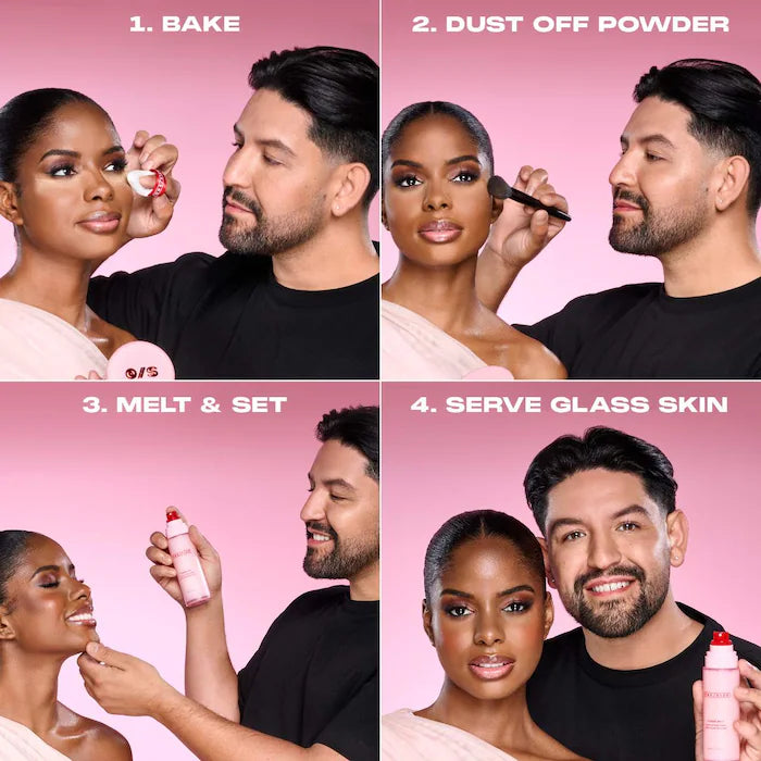 ONE/SIZE Powder Melt Glass Setting Spray