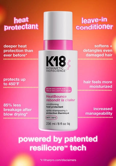 K18 HeatBounce Conditioning Heat Protectant (118ml)