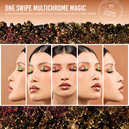 Danessa Myricks LIGHTWORK VIII Freedom Makeup Palette: Magnetic, Customizable, Stackable Palette for Eyes & Face (Limited Edition)