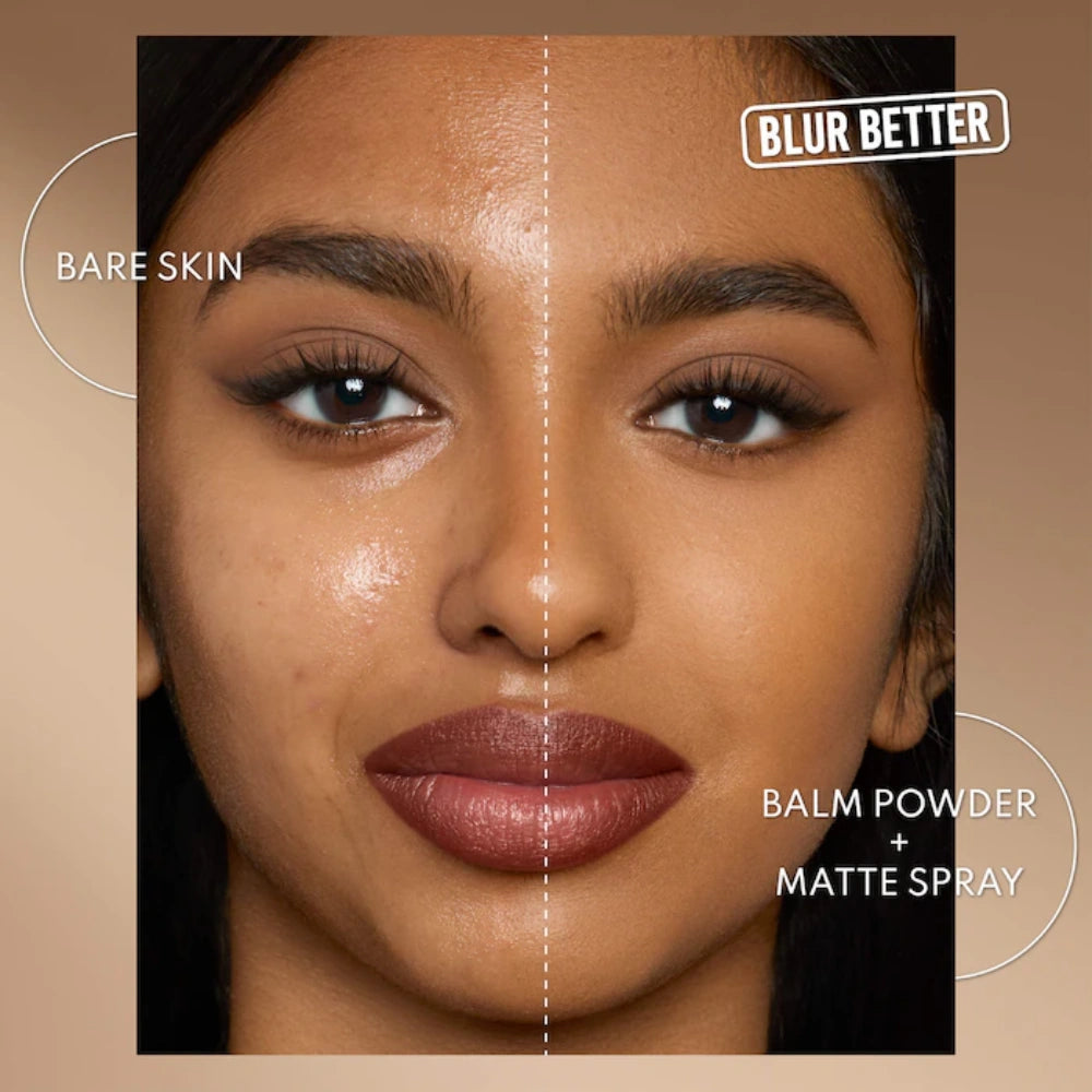 Danessa Myricks Yummy Skin Blurring Balm Setting Spray 100ml – Weightless, hydrating formula for matte, blurred skin finish