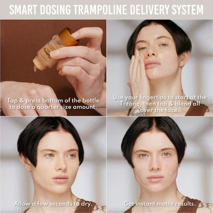 Danessa Myricks Yummy Skin Water Powder Serum 30ml – Mattifying serum for oily skin, minimizes pores and controls shine