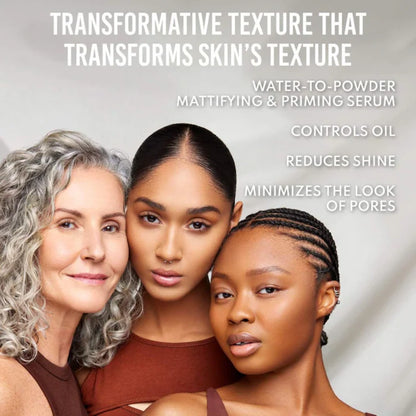 Danessa Myricks Yummy Skin Water Powder Serum 30ml – Mattifying serum for oily skin, minimizes pores and controls shine