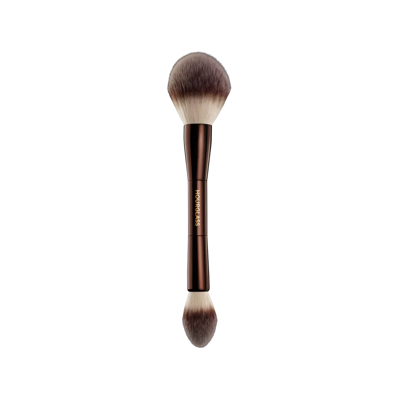 Hourglass Veil Powder Brush – Dual-ended brush for flawless makeup