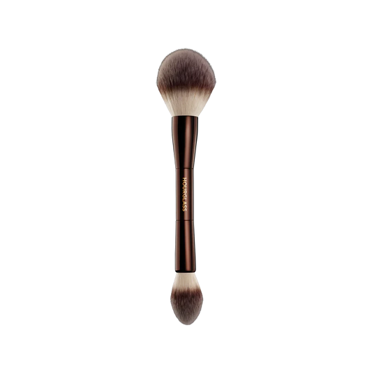 Hourglass Veil Powder Brush – Dual-ended brush for flawless makeup