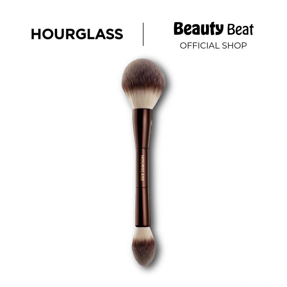 Hourglass Veil Powder Brush – Dual-ended brush for flawless makeup