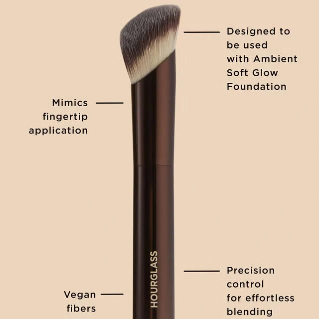 Hourglass Ambient Soft Glow Foundation Brush – Precision blending tool