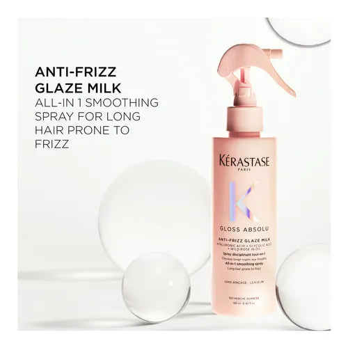 Kérastase Gloss Absolu Anti-frizz Glaze Milk Spray – Frizz-free, glossy hair