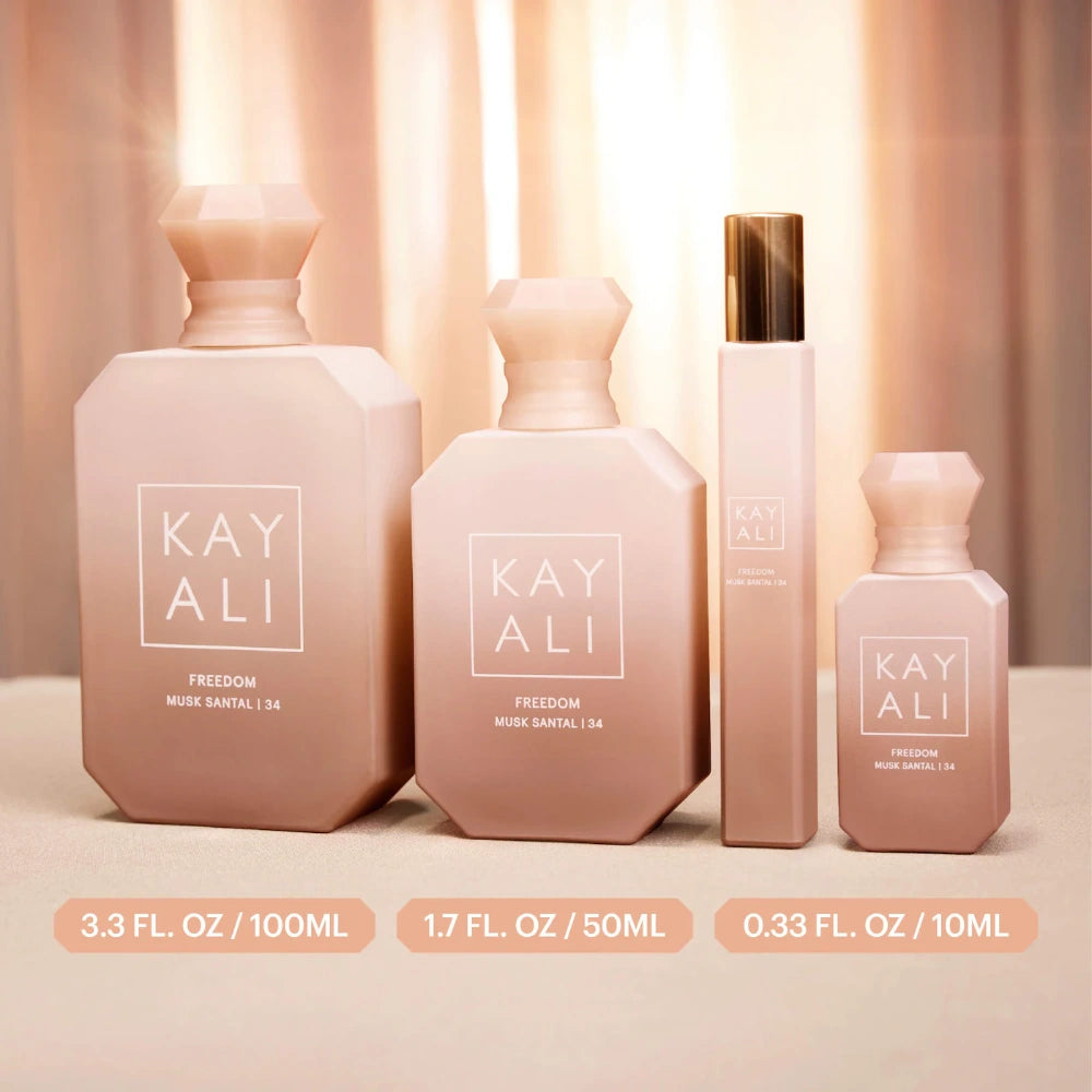 KAYALI Freedom Musk Santal | 34 Eau de Parfum 50ml bottle