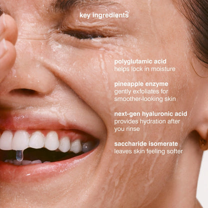 Pineapple Refresh PGA Daily Cleanser bottle