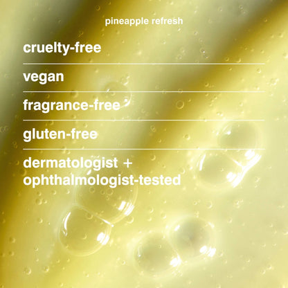 Pineapple Refresh PGA Daily Cleanser bottle