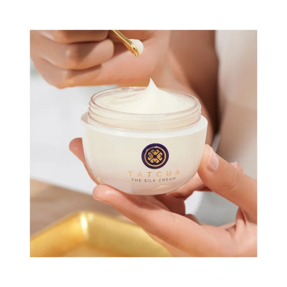 Tatcha The Silk Firming & Hydrating Cream 50ml - Anti-aging Moisturizer with Rose Extract and Squalane for Firm, Hydrated Skin