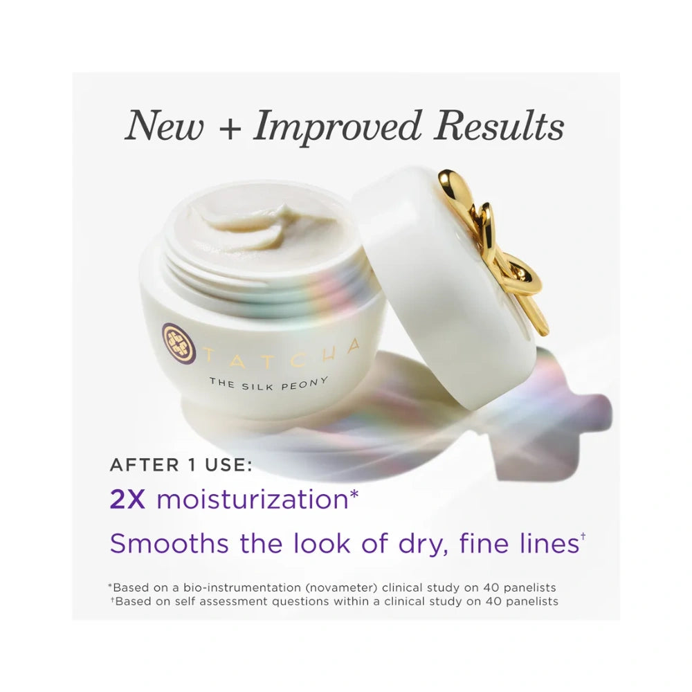 Tatcha The Silk Peony Eye Cream 15ml - Hydrating & Firming Eye Cream with Japanese White Peony and Silk for Smooth, Youthful Eyes