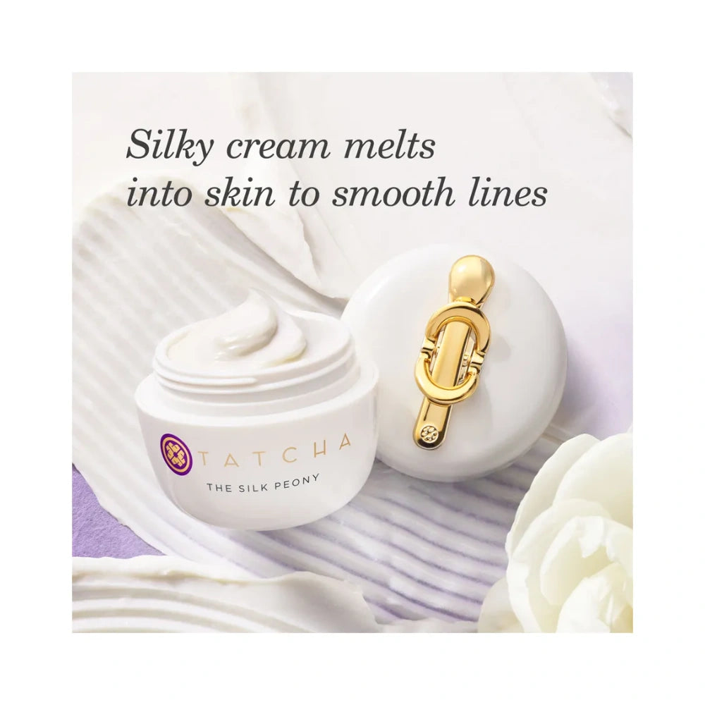 Tatcha The Silk Peony Eye Cream 15ml - Hydrating & Firming Eye Cream with Japanese White Peony and Silk for Smooth, Youthful Eyes