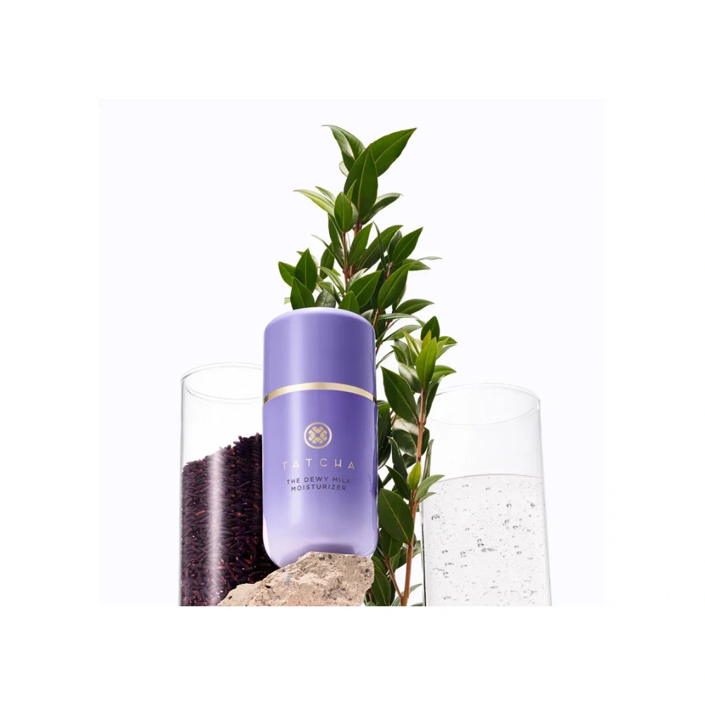 Tatcha The Dewy Milk Moisturizer 50ml - Hydrating Cream for Dewy, Glowing Skin with Prebiotics and Zinc Hyaluronate