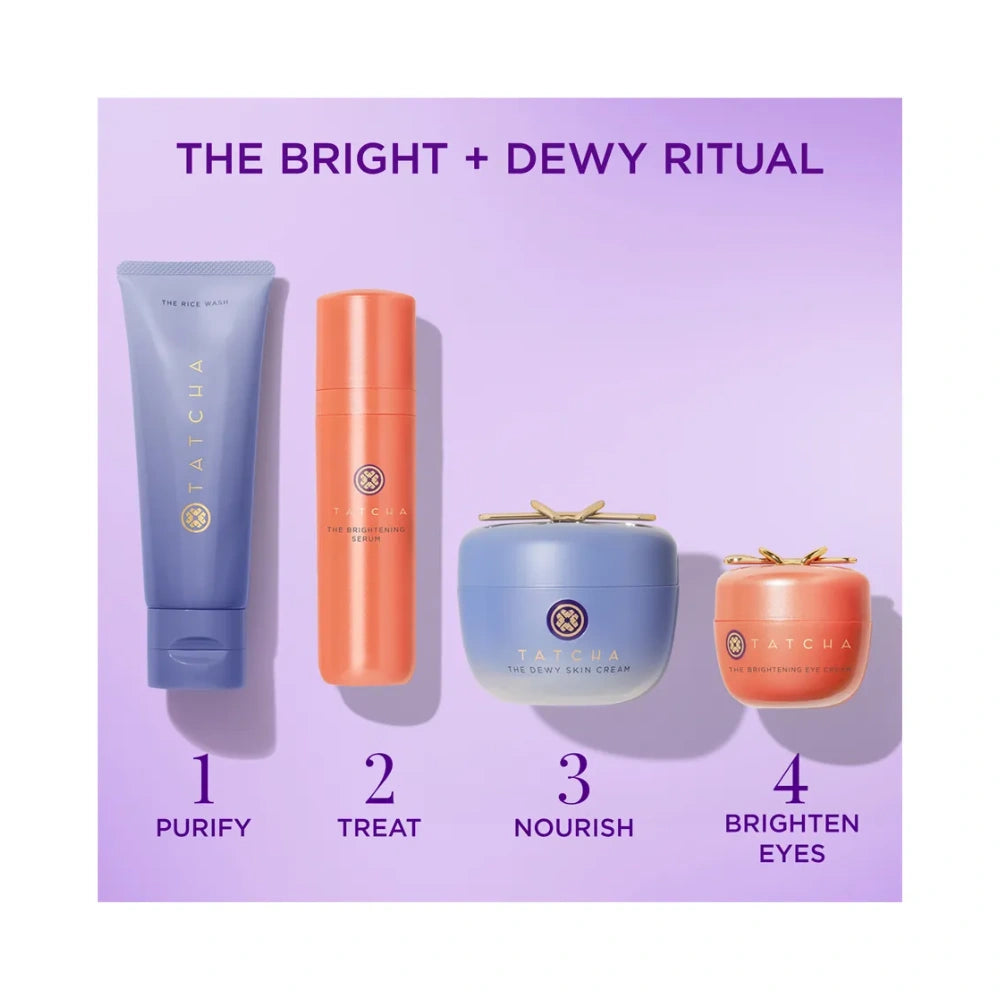 Tatcha The Brightening Serum 50ml - Vitamin C Serum for Brighter, Firmer Skin with Ferulic Acid and Japanese Plum