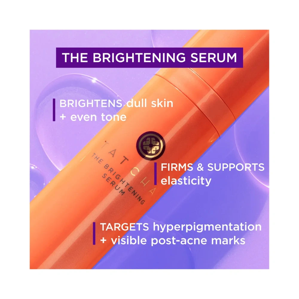 Tatcha The Brightening Serum 50ml - Vitamin C Serum for Brighter, Firmer Skin with Ferulic Acid and Japanese Plum