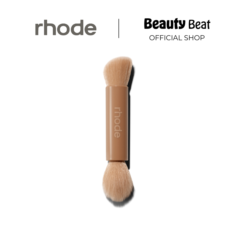 Rhode Pocket Brush, Double-Ended Makeup Brush
