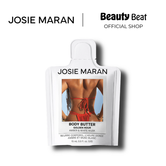 JOSIE MARAN - Whipped Argan Oil Refillable Firming Body Butter (15ml - Golden Hour / Vanilla Vibezzz / Topless Tangerine)