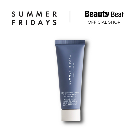 Summer Fridays  Rich Cushion Cream Ultra Plumping Moisturizer with Hyaluronic Acid + Squalane (Mini - 10ml)