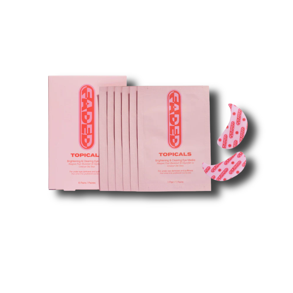 Topicals Faded Under Eye Brightening & Clearing Eye Masks