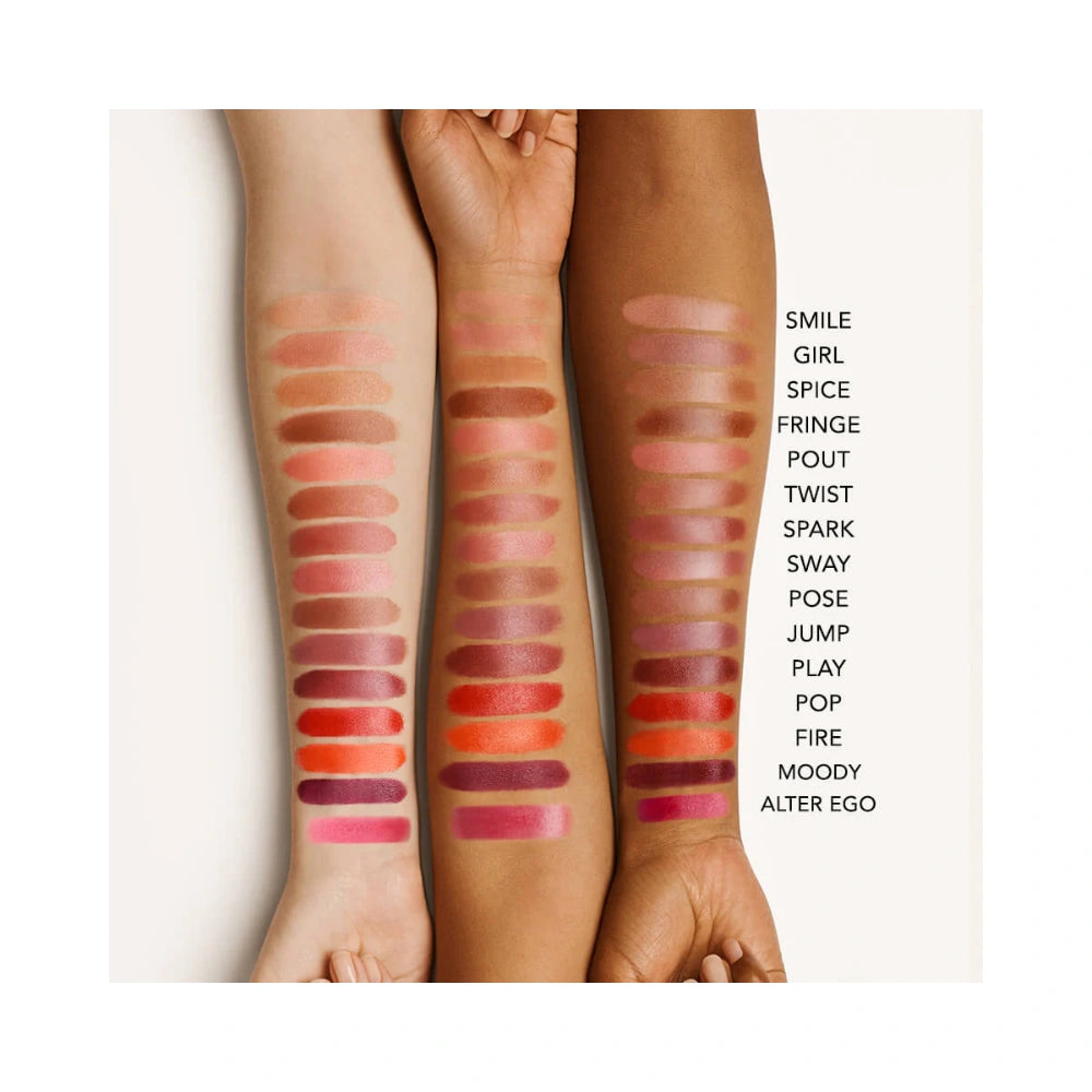 Victoria Beckham Moisturizing Colour Posh Lipstick Jump - Hydrating Cool Rose Lipstick for Soft, Luscious Lips