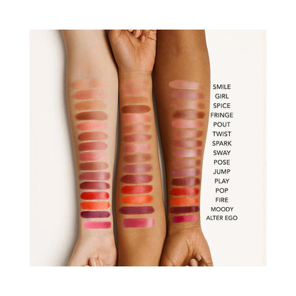 Victoria Beckham Moisturizing Colour Posh Lipstick Jump - Hydrating Cool Rose Lipstick for Soft, Luscious Lips