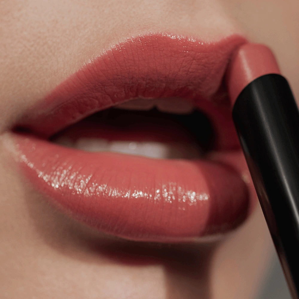 Victoria Beckham Moisturizing Colour Posh Lipstick Jump - Hydrating Cool Rose Lipstick for Soft, Luscious Lips
