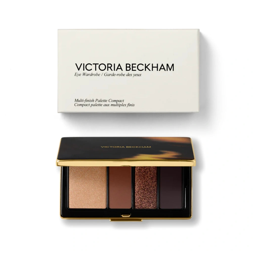 Victoria Beckham Eye Wardrobe Multi-Finish Eyeshadow Palette - Luxurious Matte, Shimmer & Metallic Shades for Stunning Eye Looks