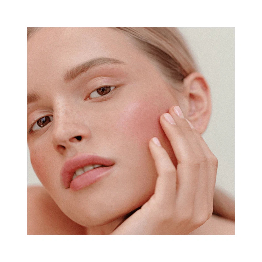 Victoria Beckham Cheeky Posh Cream Blush Stick Rollerskate - Luminous Coral Pink Blush for a Dewy, Soft-Focus Finish