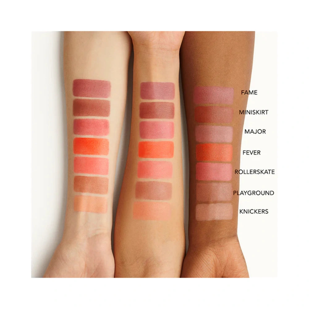 Victoria Beckham Cheeky Posh Cream Blush Stick Rollerskate - Luminous Coral Pink Blush for a Dewy, Soft-Focus Finish