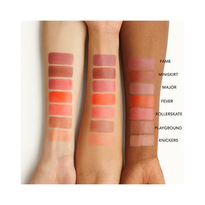 Victoria Beckham Cheeky Posh Cream Blush Stick Rollerskate - Luminous Coral Pink Blush for a Dewy, Soft-Focus Finish