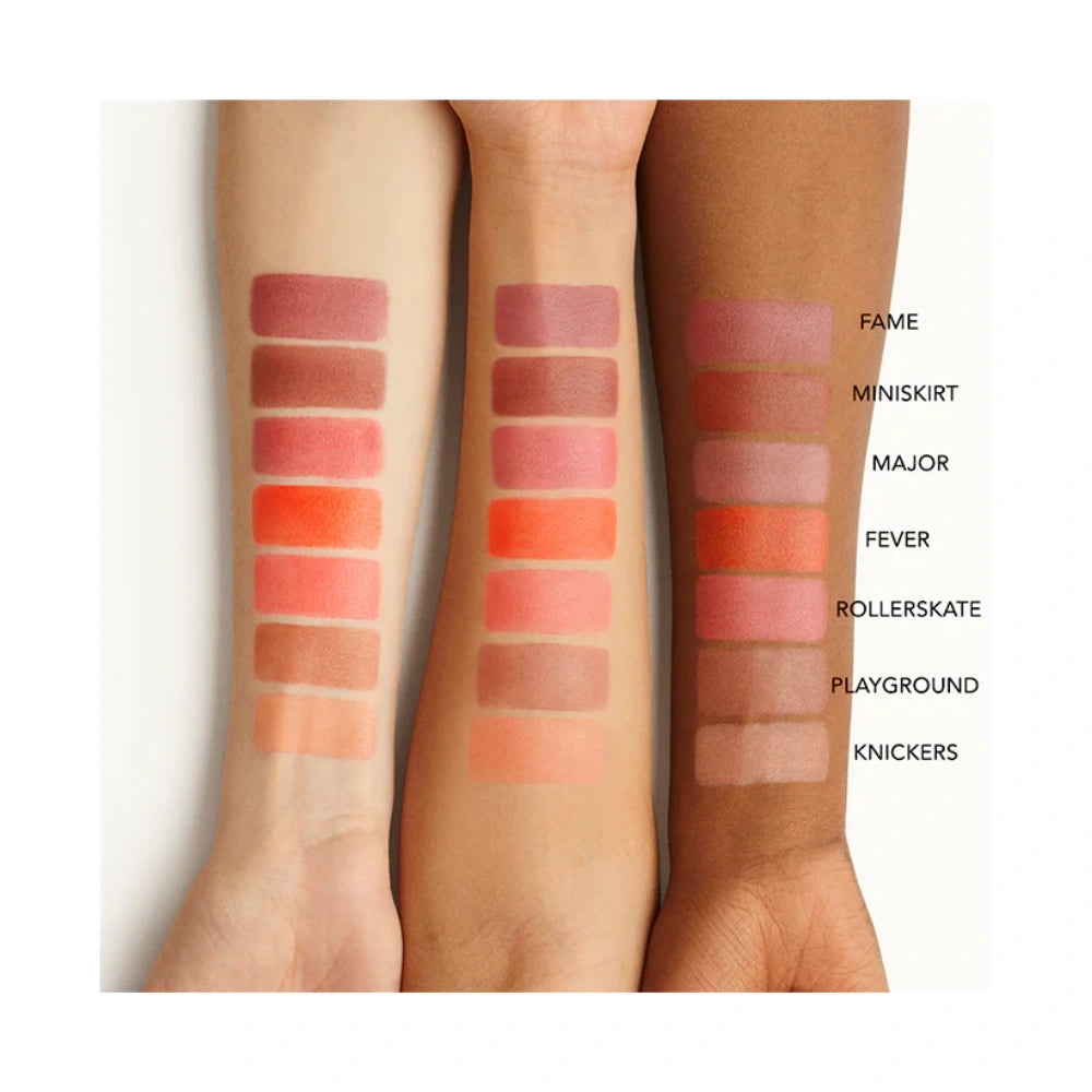 Victoria Beckham Cheeky Posh Cream Blush Stick Rollerskate - Luminous Coral Pink Blush for a Dewy, Soft-Focus Finish