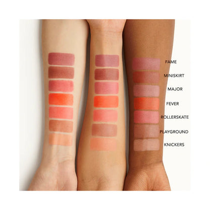 Victoria Beckham Cheeky Posh Cream Blush Stick Rollerskate - Luminous Coral Pink Blush for a Dewy, Soft-Focus Finish