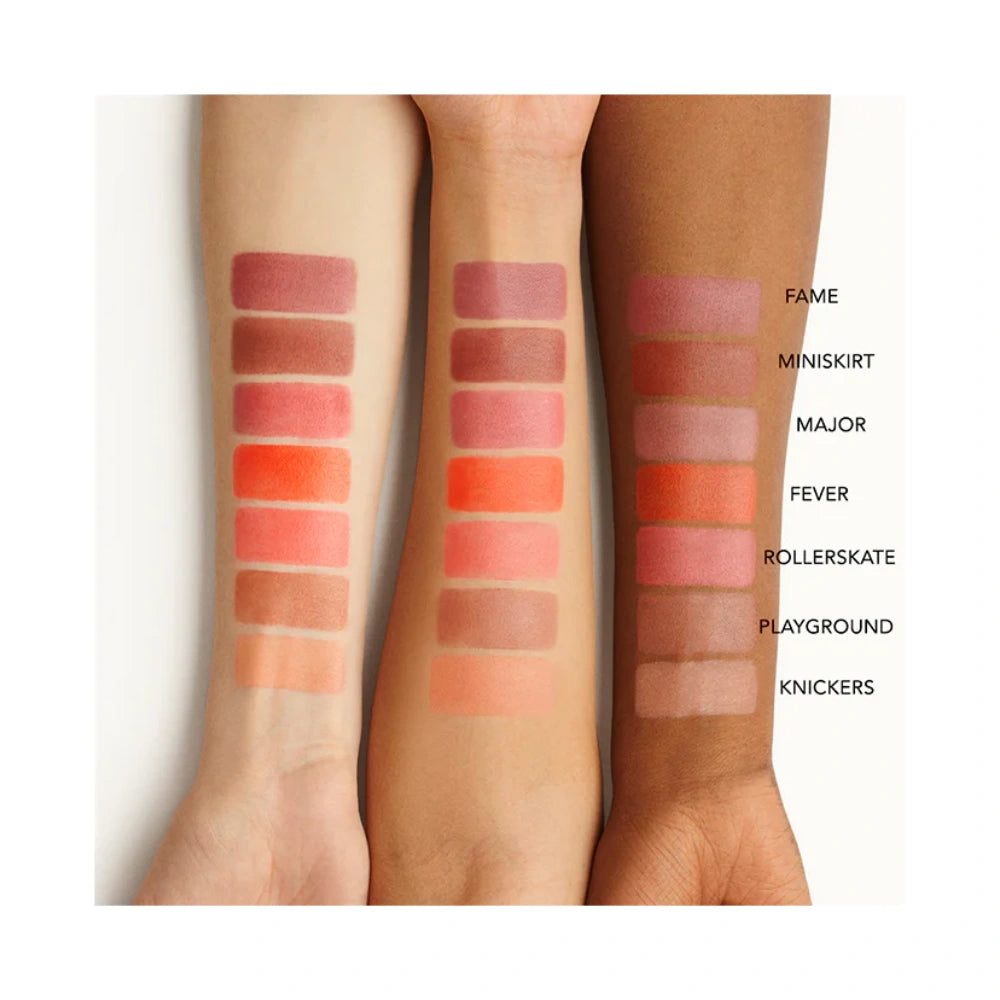 Victoria Beckham Cheeky Posh Cream Blush Stick Rollerskate - Luminous Coral Pink Blush for a Dewy, Soft-Focus Finish