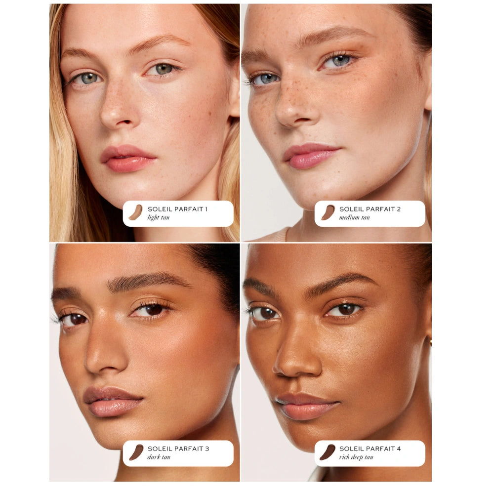 Westman Atelier Sun Tone Bronzing Drops Light Tan - Liquid Bronzer for a Natural Sun-Kissed Glow and Hydrated Skin
