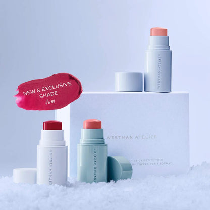 Westman Atelier Mini Baby Cheeks Cream Blush Stick Trio Set