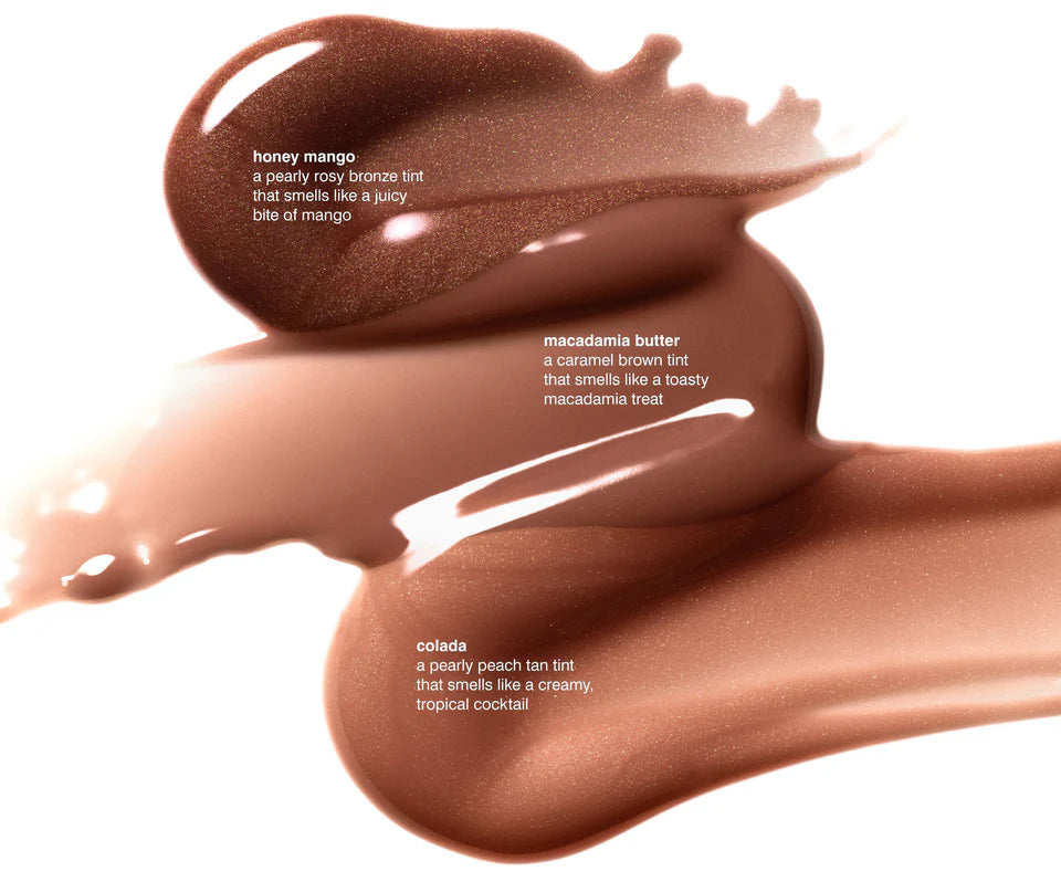 Rhode Summer Peptide Lip Tints (Limited Edition Shades, Colada, Macadamia Butter, Honey Mango)
