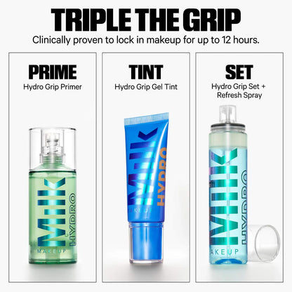 MILK MAKEUP  Hydro Grip 12HR Dewy Setting Spray With Hyaluronic Acid + Niacinamide