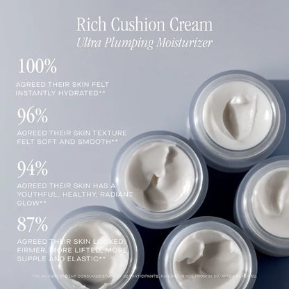 Summer Fridays  Rich Cushion Cream Ultra Plumping Moisturizer with Hyaluronic Acid + Squalane (Mini - 10ml)