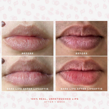 Tower 28 Beauty LipSoftie® Hydrating Tinted Lip Treatment Balm (Mini 5g - Watermelon Kiwi - sheer baby pink)