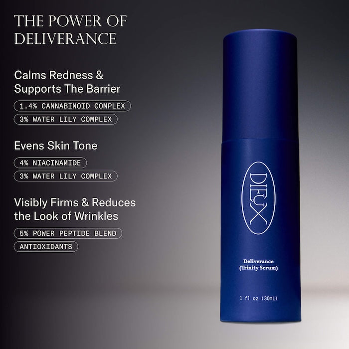 Dieux Deliverance 3-in-1 Repair Serum for Redness, Wrinkles, Dark Spots