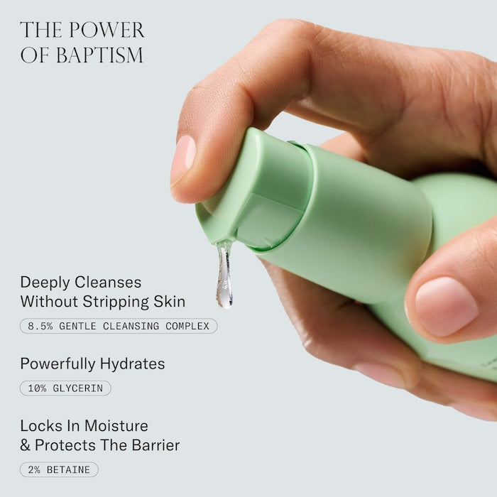 Dieux Baptism Hydrating + Pore Clarifying Gentle Foaming Gel Cleanser
