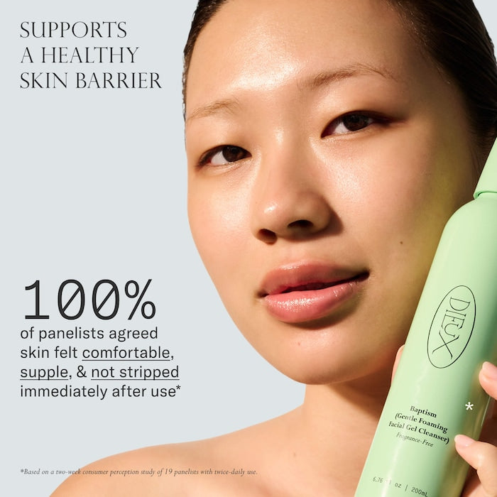 Dieux Baptism Hydrating + Pore Clarifying Gentle Foaming Gel Cleanser